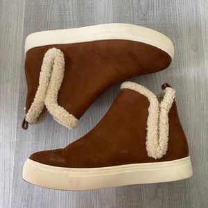 Lexi and Abbie Faux Fur Slip on Boots